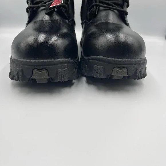 ROCKY ALPHA FORCE ZIPPER WATERPROOF PUBLIC SERVICE‎ BOOTS BLACK NEW - Picture 5 of 14